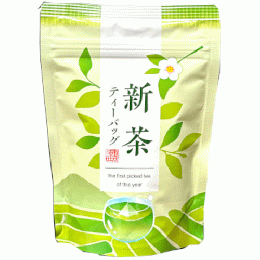 【新茶】　新茶一人分を手軽においしくティーバッグ